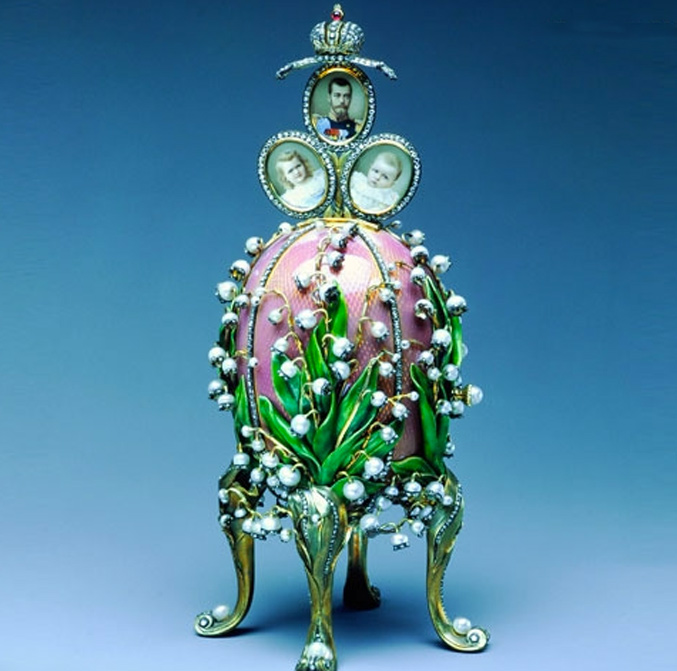 © Lillies of the Valley Egg, 1898 - IMAGE COURTESY OF FORBES COLLECTION