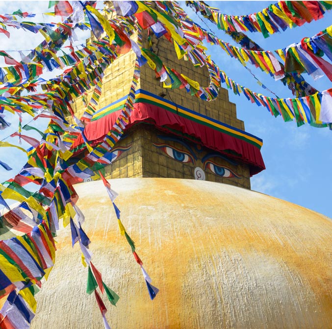 Retraite dans un monastère au Népal