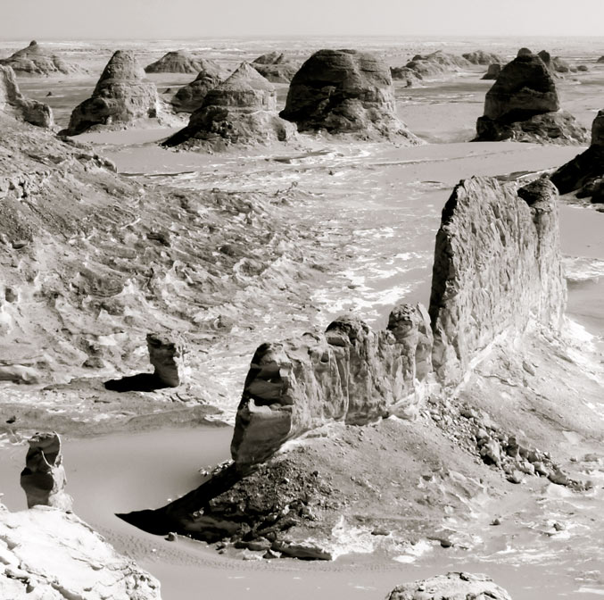 Désert blanc, terre lunaire méconnue 
