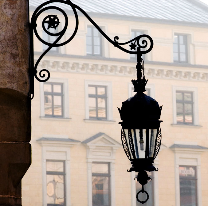 Dans les rues de Cracovie, Pologne