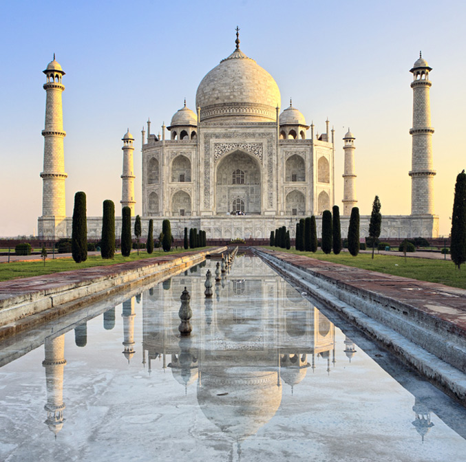 Le Taj Mahal, la perle blanche d’Inde