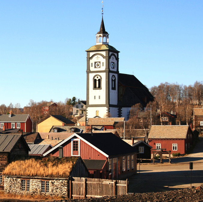 La ville minière de Røros